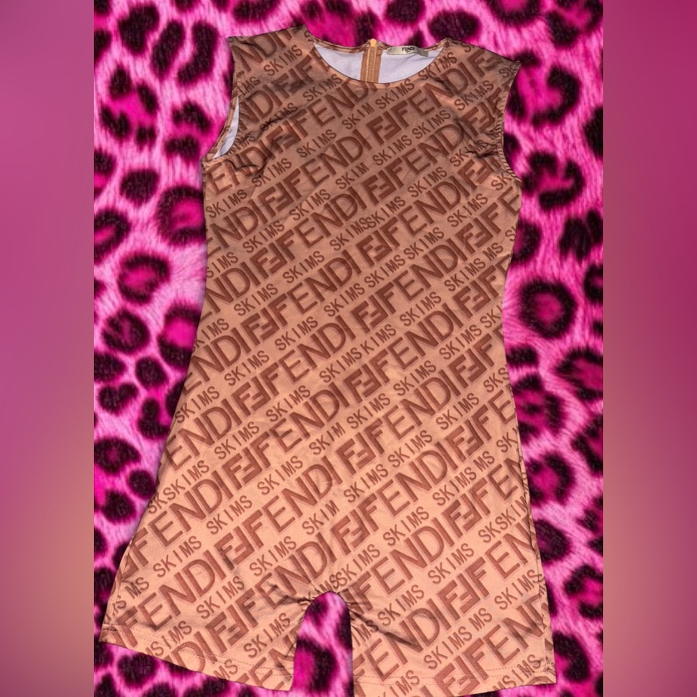 Skims Monogram romper (DOOP)